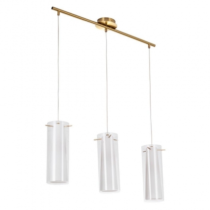 Подвесной светильник Arte Lamp Aries A8983SP-3PB в современном стиле, цвет белый