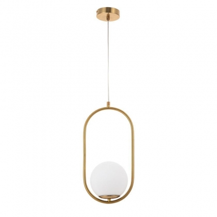 Подвесной светильник Arte Lamp Matisse A7745SP-1AB в современном стиле, цвет белый