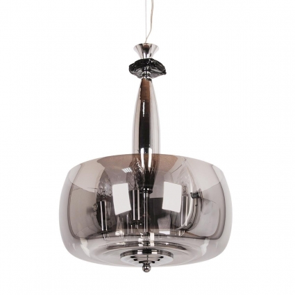 Подвесной светильник Abrasax CL.7708-5 CH Grey в стиле модерн, цвет дымчатый