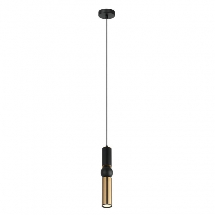 Подвесной светильник Lumien Hall Lien LH4137/1P-BK-BR в стиле модерн, цвет черный