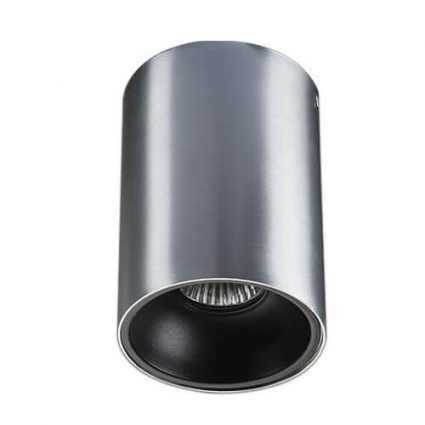 Потолочный светильник Italline 3160 alu/black в современном стиле, цвет серебро