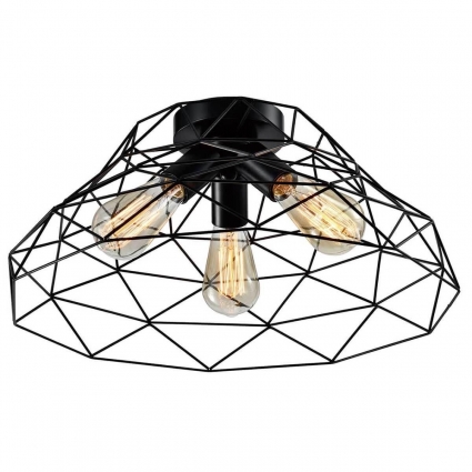Потолочный светильник Rivoli Molly 5091-203 Б0053050 в стиле лофт, цвет черный