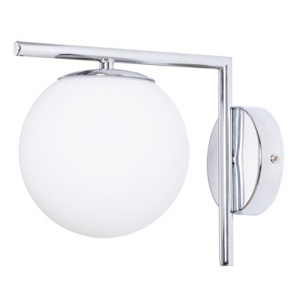 Бра Arte Lamp Bolla-Unica A1924AP-1CC в современном стиле, цвет белый, мощность 40 Вт