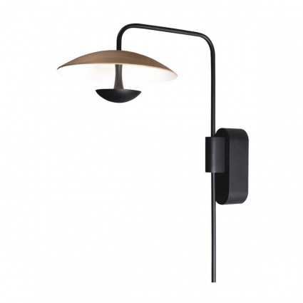 Настенный светильник Lumien Hall ARTA 8007/1W-WD в современном стиле, цвет черный