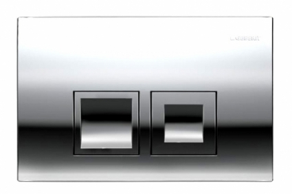 Кнопка смыва Geberit Delta 50 хром механическая