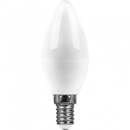 Лампа светодиодная Saffit E14 13W 6400K матовая SBC3713 55172 цвет белый