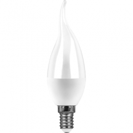 Лампа светодиодная Saffit E14 13W 6400K матовая SBC3713 55175 цвет белый