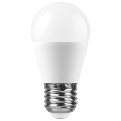 Лампа светодиодная Saffit E27 15W 2700K матовая SBG4515 55212 цвет белый