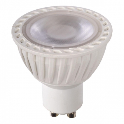 Лампа светодиодная диммируемая Lucide GU10 5W 2200-3000K белая 49009/05/31 цвет белый