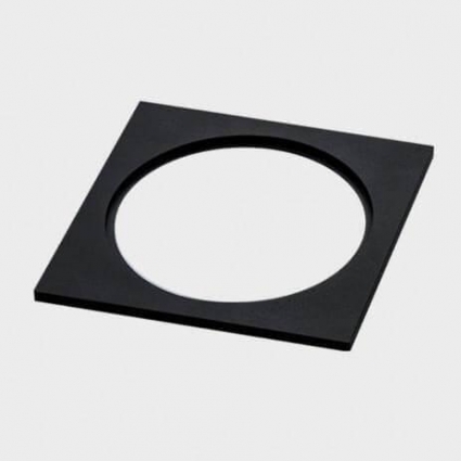 Рамка декоративная Italline IT02-QRS1 black в современном стиле, цвет черный