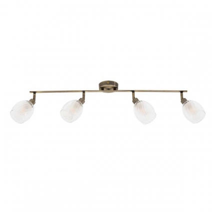 Спот Arte Lamp Biham A3184PL-4AB в стиле модерн, цвет белый, мощность 160 Вт