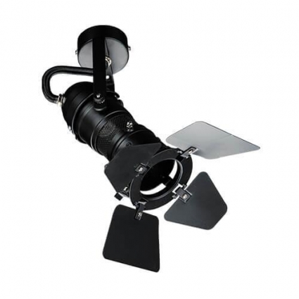 Спот Italline XFST1D black в стиле Хай-тек, цвет черный, мощность 50 Вт