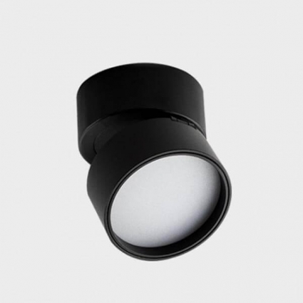 Светодиодный спот Italline M03-007 black в современном стиле, цвет черный