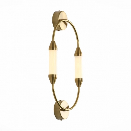 Бра ST Luce Olbia SL6004.301.02 в стиле модерн, цвет латунь, мощность 8 Вт