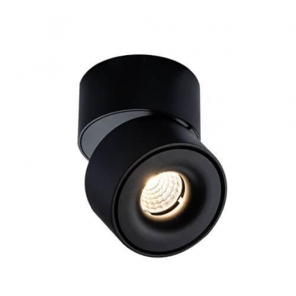 Светодиодный спот Italline IT02-001 black в современном стиле, цвет черный
