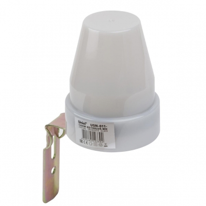 Датчик освещенности Uniel USN-011-1200W-02/100LUX-WH UL-00005839 цвет белый