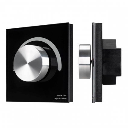 Панель управления Arlight Smart-P1-Dim-G-IN Black 033753 в современном стиле, цвет черный