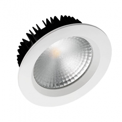 Встраиваемый светодиодный светильник Arlight LTD-145WH-Frost-16W White 110deg 021493 в современном стиле, цвет белый