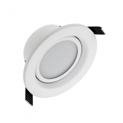 Встраиваемый светодиодный светильник Arlight LTD-70WH 5W White 120deg 018421 в современном стиле, цвет белый