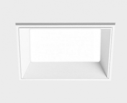 Встраиваемый светодиодный светильник Italline IT06-6019 white 4000K в современном стиле, цвет белый