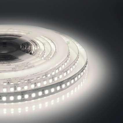 Светодиодная лента Apeyron 18W/m 168LED/m 2835SMD дневной белый 5M 00-313 цвет белый, мощность 90 Вт