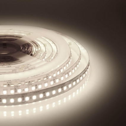 Светодиодная лента Apeyron 18W/m 168Led/m 2835SMD теплый белый 2M 234BL цвет белый, мощность 36 Вт