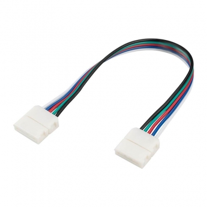 Коннектор выводной Arlight FIX-RGBW-12mm-150mm-X2 (5-pin) 023957 цвет белый