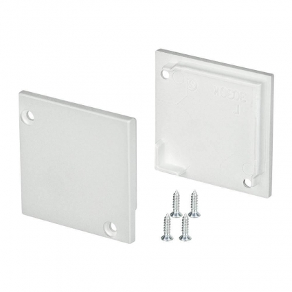 Набор заглушек Arlight SL-Kant-H30 Square глухая 024480 цвет серый
