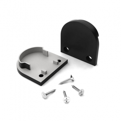 Набор заглушек Arlight SL-Line-2011M Round Black глухая 029176 цвет черный