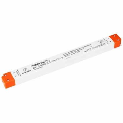 Блок питания Arlight ARV-SN48200-Slim-PFC-B 48V 200W IP20 4,16A 029265(1), цвет белый