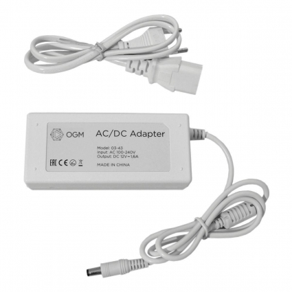 Блок питания Apeyron 12V 20W IP44 1,6A PS3-43, цвет белый