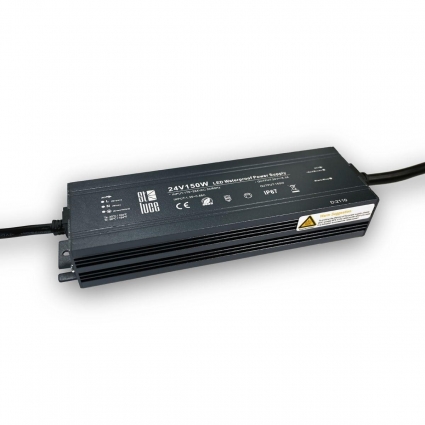 Блок питания ST Luce 24V 150W IP67 6,3A ST014.024.150, цвет черный