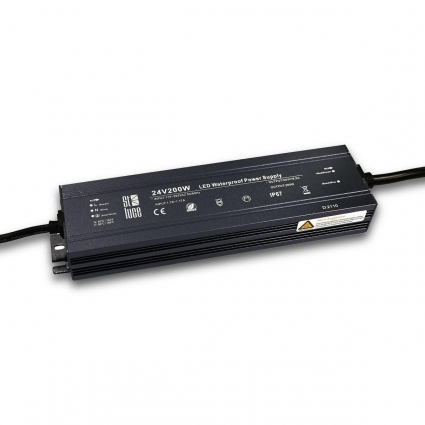 Блок питания ST Luce 24V 200W IP67 8,5A ST014.024.200, цвет черный