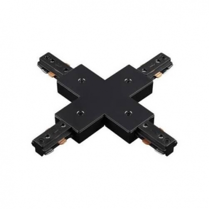Соединитель крестовой Italline WSO 75 black цвет черный