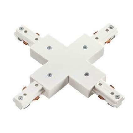 Соединитель крестовой Italline WSO 75 white цвет белый