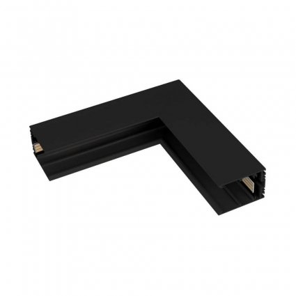 Коннектор L-образный внутренний для магнитного шинопровода Arlight Mag-Con-4563-L90-INT 026927 в современном стиле, цвет черный