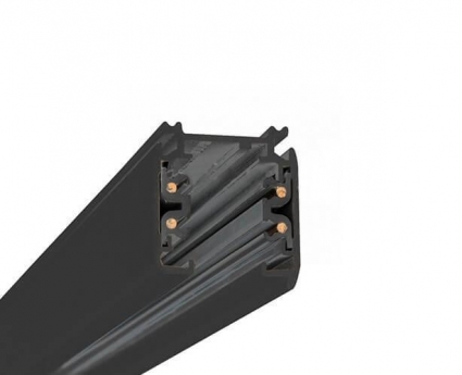 Шинопровод трехфазный Italline WSO 19B-1 black в современном стиле, цвет черный