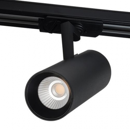 Трековый светодиодный светильник Italline TR 3007 black в современном стиле, цвет черный