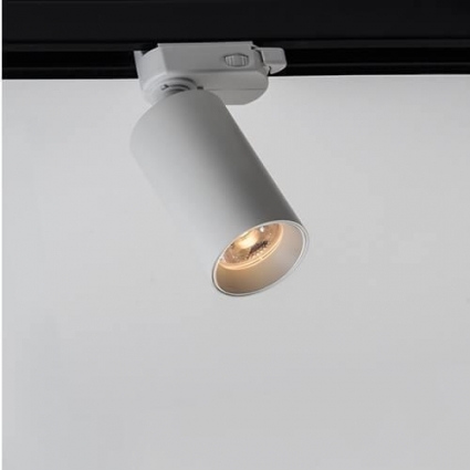 Трековый светодиодный светильник Italline M04-308 white 3000K в современном стиле, цвет белый