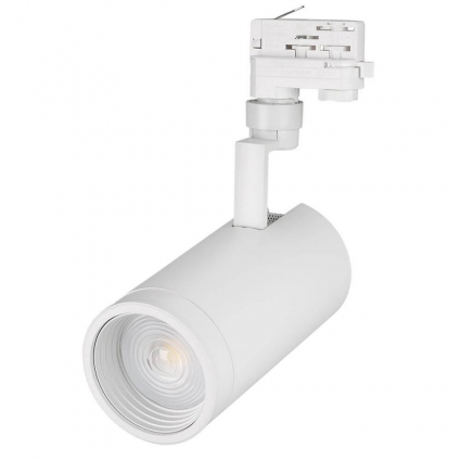 Трековый светодиодный светильник Arlight LGD-Zeus-4TR-R100-30W Warm 024610 в современном стиле, цвет белый