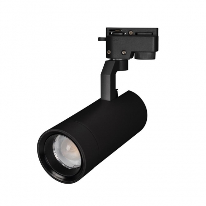 Трековый светодиодный светильник Arlight LGD-Gelios-2TR-R80-30W Warm3000 031244 в современном стиле, цвет черный