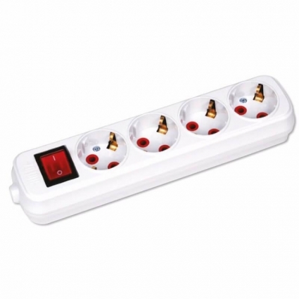 Колодка Horoz 4гн с/з 200-400-402 HRZ00001509 цвет белый