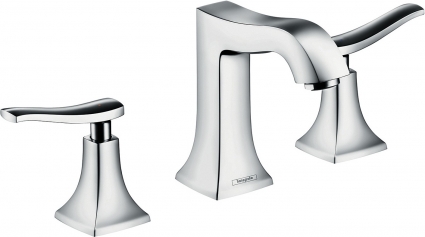 Смеситель Hansgrohe Metris Classic 31073000 для раковины двухвентильный, хром
