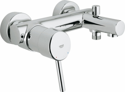 Смеситель Grohe Concetto 32211001 для ванны с душем, однорычажный, хром