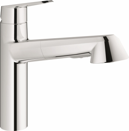 Смеситель Grohe Eurodisc Cosmopolitan 32257002 для кухонной мойки однорычажный, хром