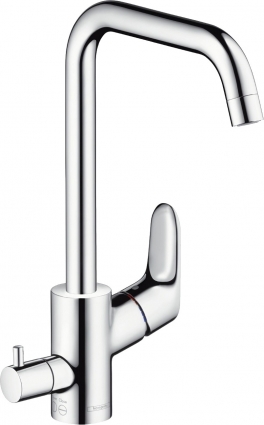Смеситель Hansgrohe Focus E2 31823000 для кухонной мойки однорычажный, хром