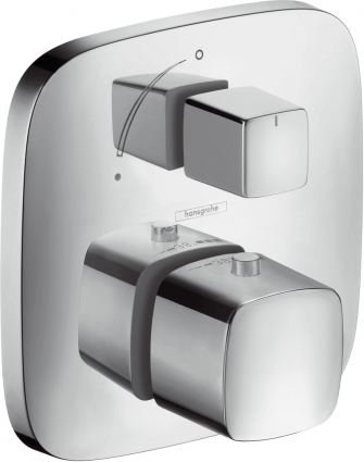 Термостат Hansgrohe PuraVida 15775000 для ванны с душем, термостат, хром