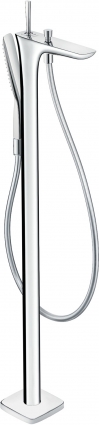 Смеситель Hansgrohe PuraVida 15473000 для ванны с душем, однорычажный, хром