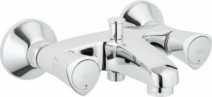 Смеситель Grohe Costa S 25483001 для ванны с душем, двухвентильный, хром