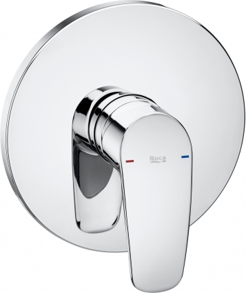 Смеситель Roca Monodin new 5A2298C00 для душа, С ВНУТРЕННЕЙ ЧАСТЬЮ, однорычажный, хром